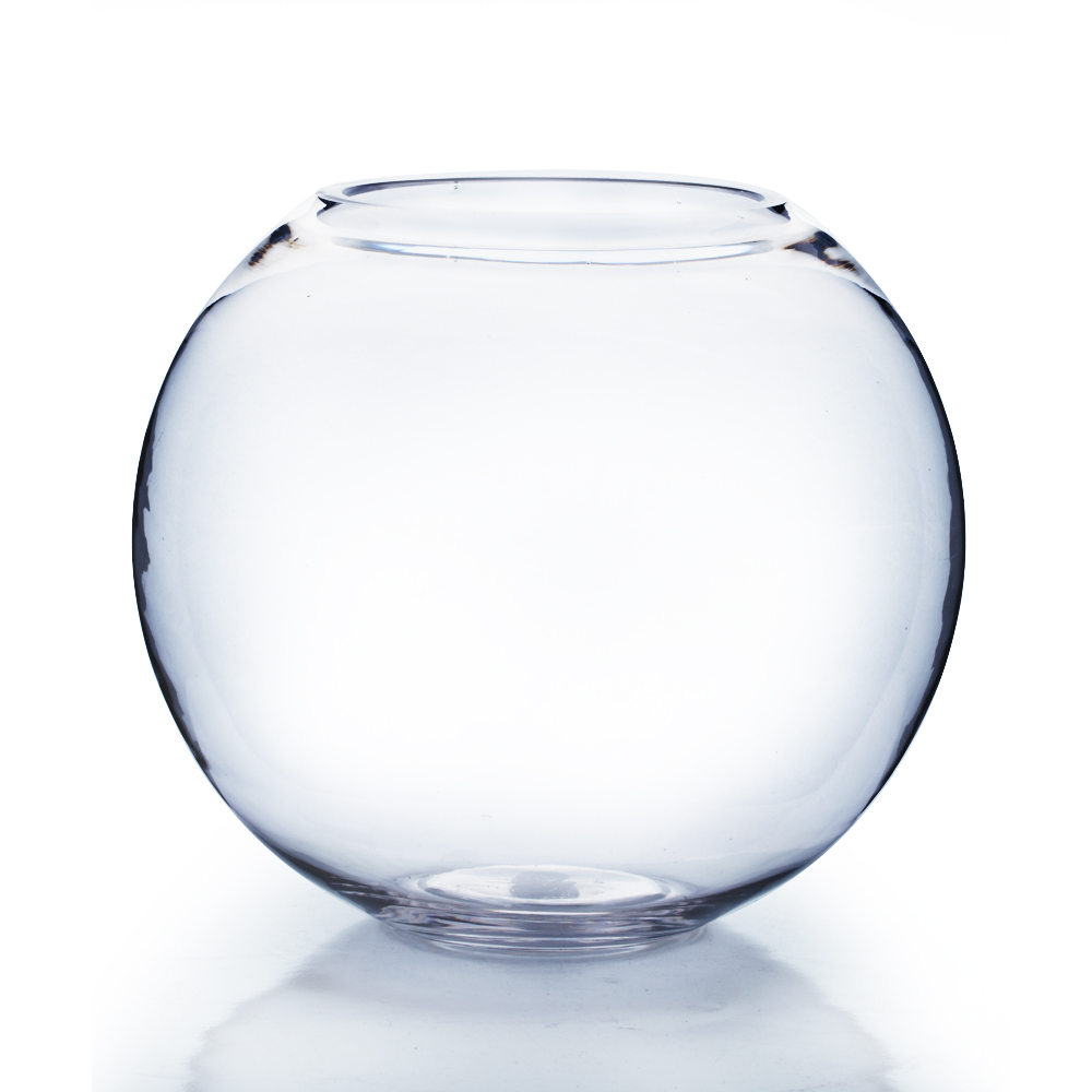 Wgv Clear Glass Bubble Bowl Vase 6 12 Pcs 815926012231 Ebay