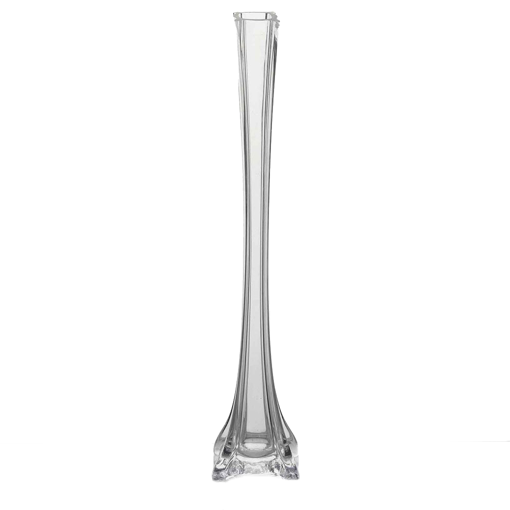 WGV Clear Glass Eiffel Tower Vase Event Centerpiece 16" (24 pcs) eBay